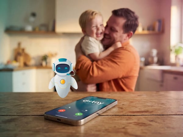 AI-dad-child-kitchen-smartphone