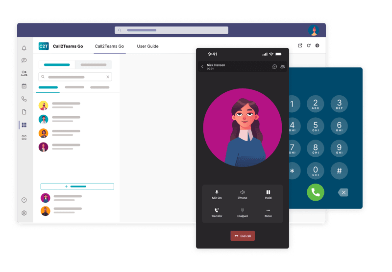 C2T Go - Enter Number - Call Selectionpng
